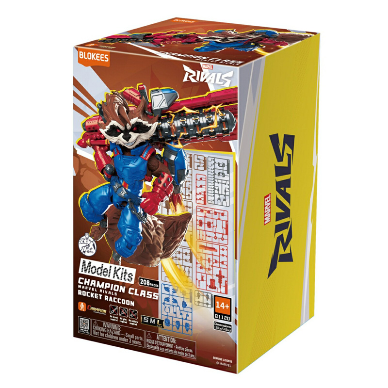 [BLK81120] Marvel Rivals Blokees Classic Class 08 Rocket Raccoon