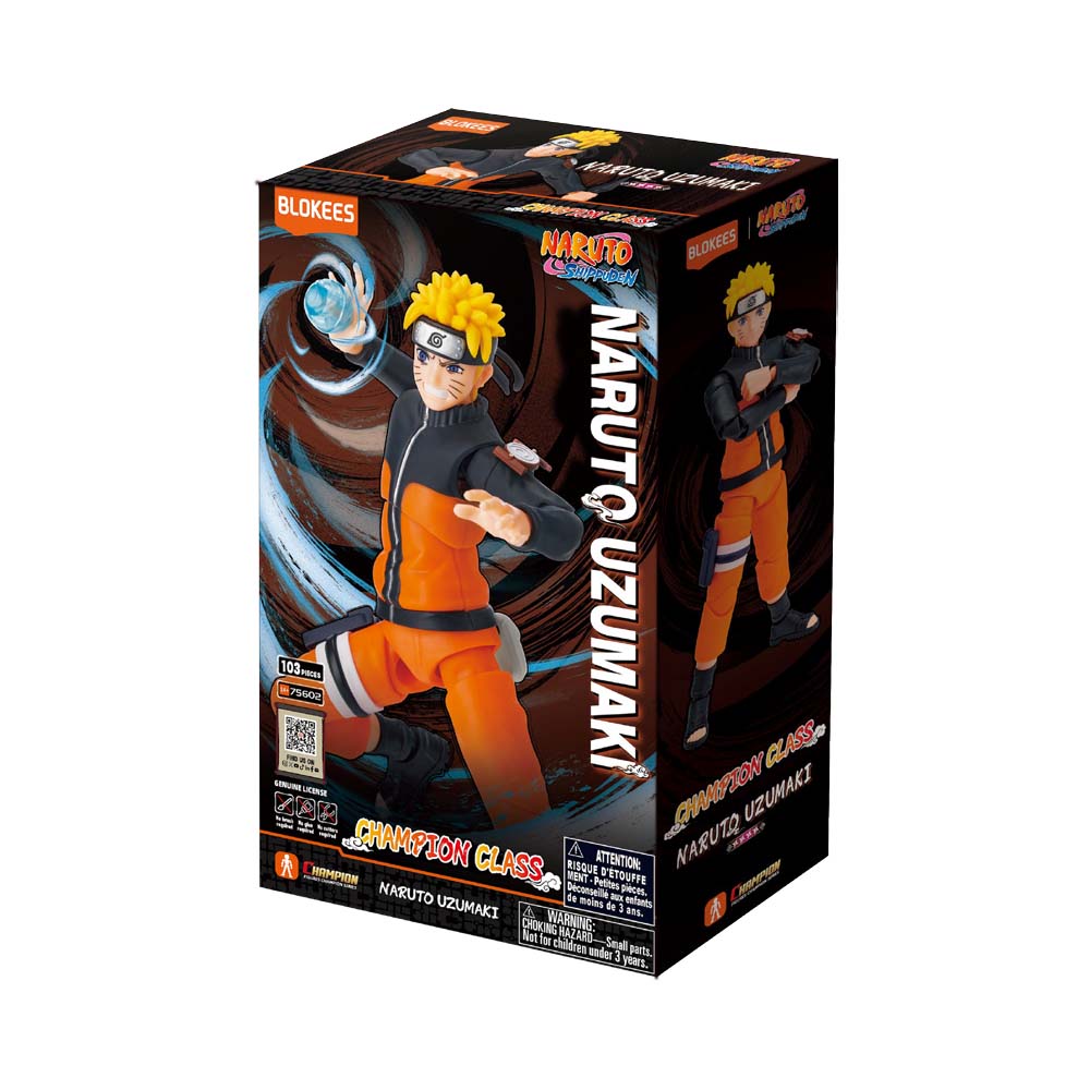 [BLK75602] Naruto Blokees Naruto Shippuden Classic Class 02 Naruto Uzumaki