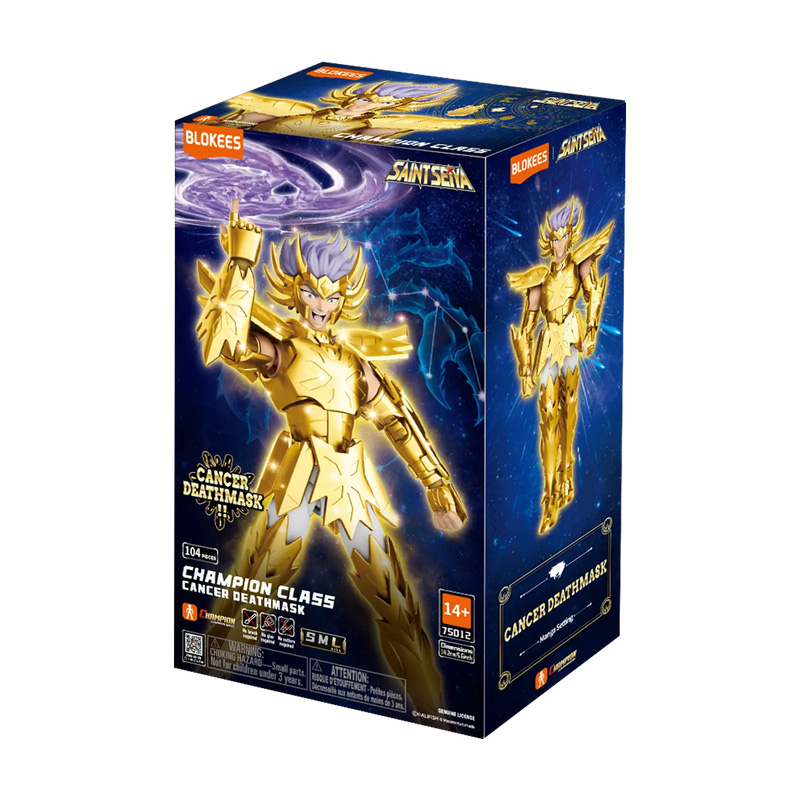 [BLK75012] Figurine à assembler Blokees Saint Seiya Champion Class – Cancer Deathmask
