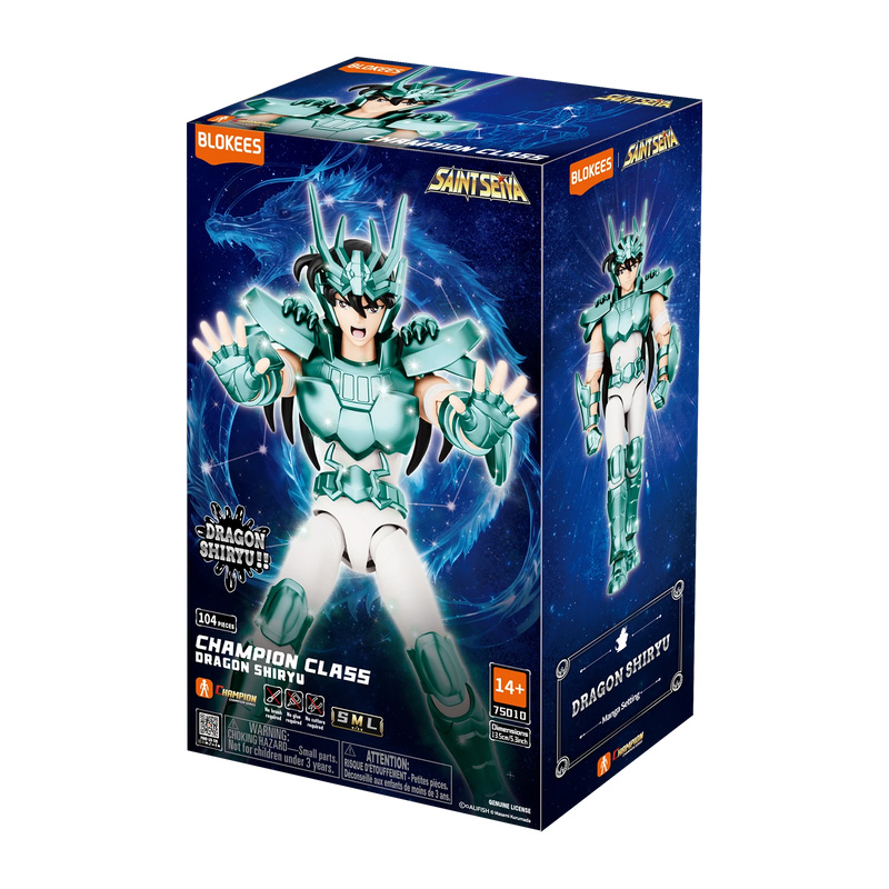[BLK75010] Saint Seiya Blokees Champion Class Dragon Shiryu