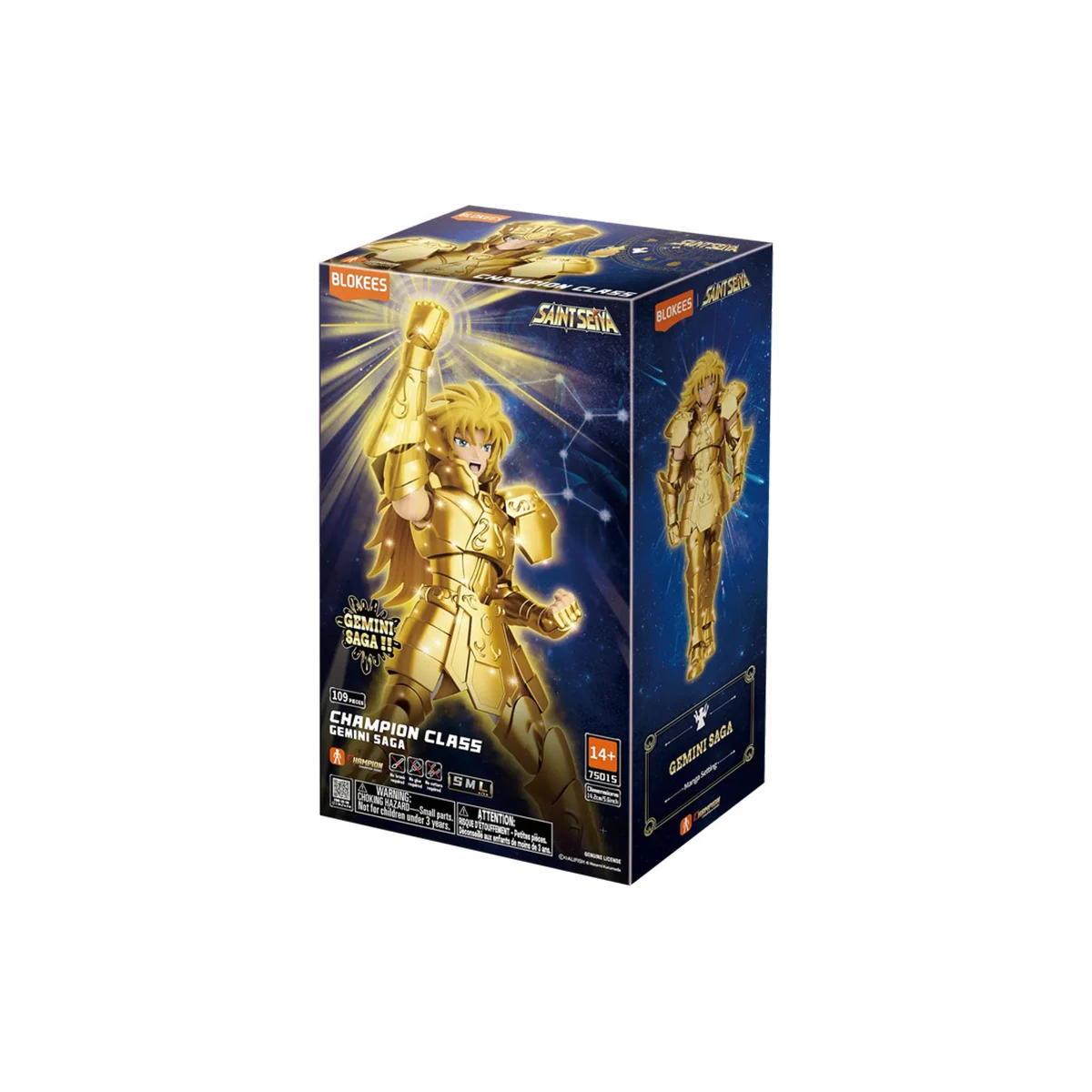[BLK75015] Saint Seiya Blokees Champion Class Gemini Saga