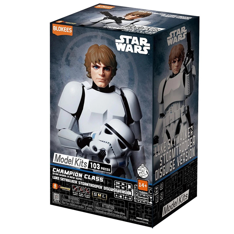 [BLK75804] Star Wars Blokees Champion Class 04 Luke Skywalker Stormtrooper Disguise Version