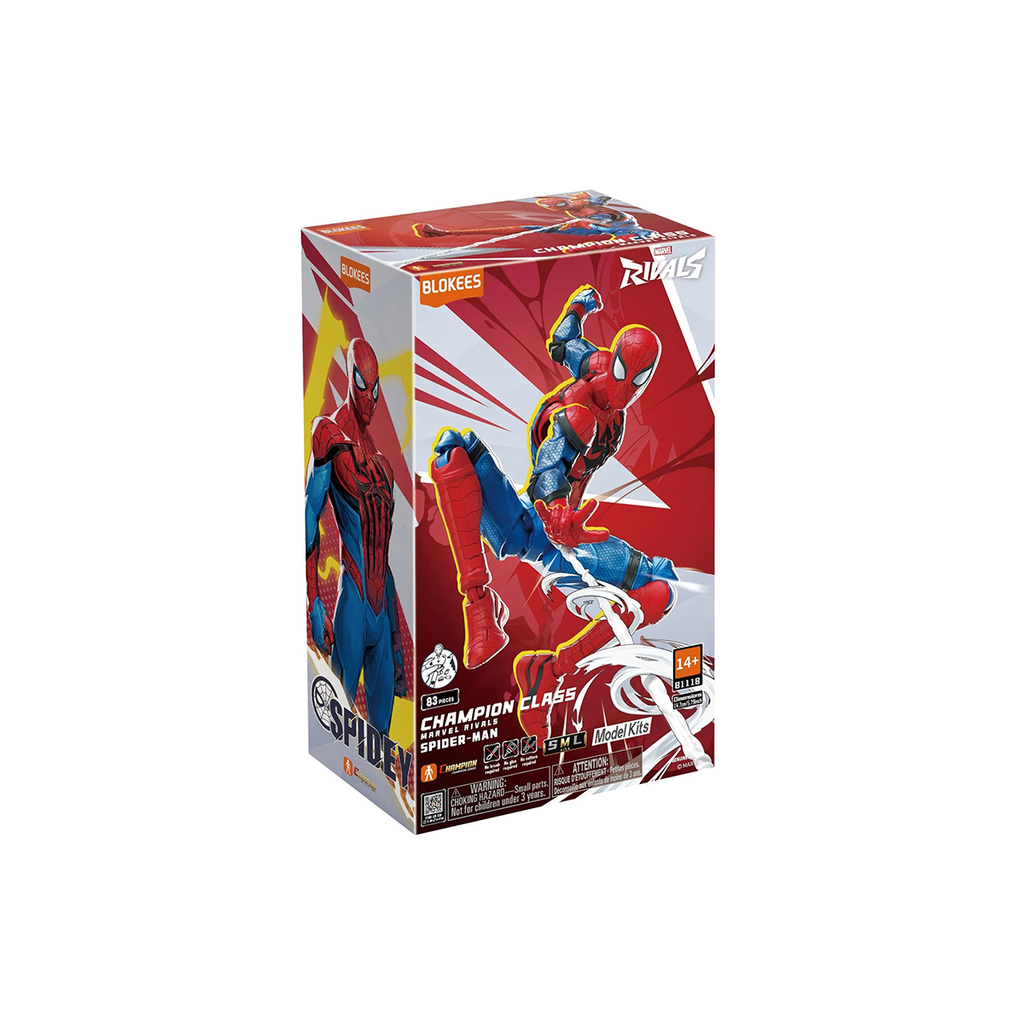 Marvel Rivals Blokees Champion Class 06 Spider-Man