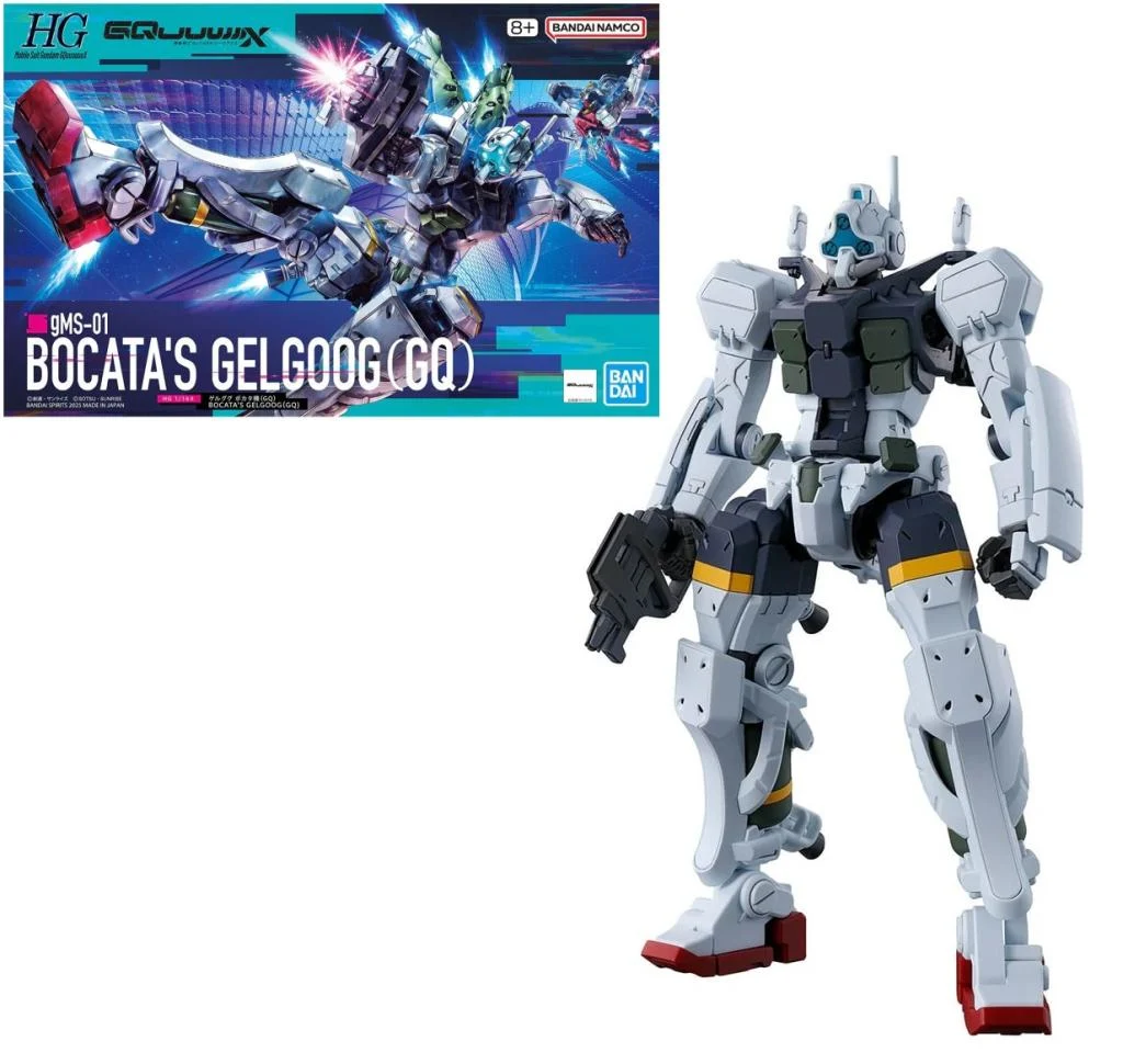 [242056] GUNDAM - HG 1/144 GQuuuuuuX Bocata's Gelgoog (GQ) - Model Kit