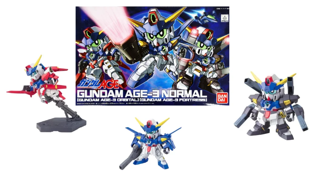 [202557] GUNDAM - SD Gundam BB Senshi Gundam Age-3 - Model Kit