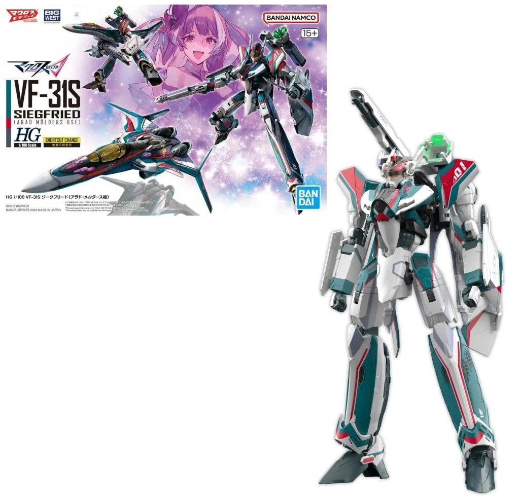 [247984] MACROSS - HG 1/100 VF-31S Siegfried (Arad Moders Use) - Model Kit