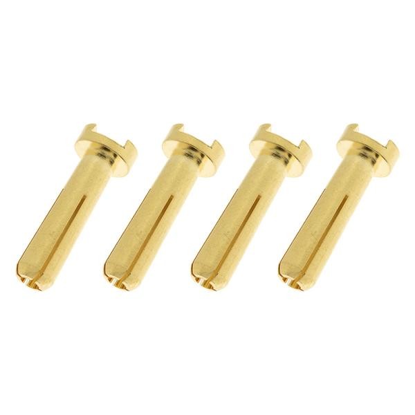 [0900GF-1000-013] Connecteur or 4mm 90 deg male (set de 4)