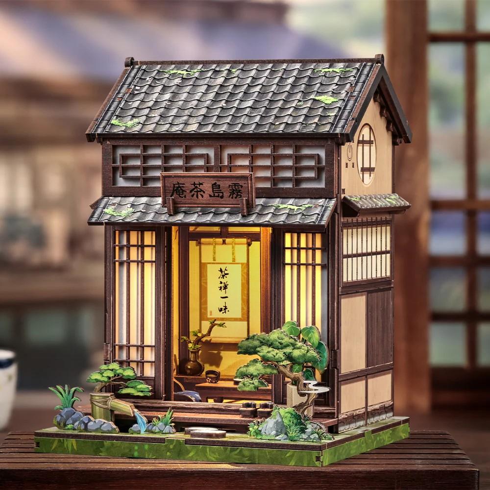 Book nook Cutebee Kirishima Cha-an, 145 pièces, éclairage LED (255510)