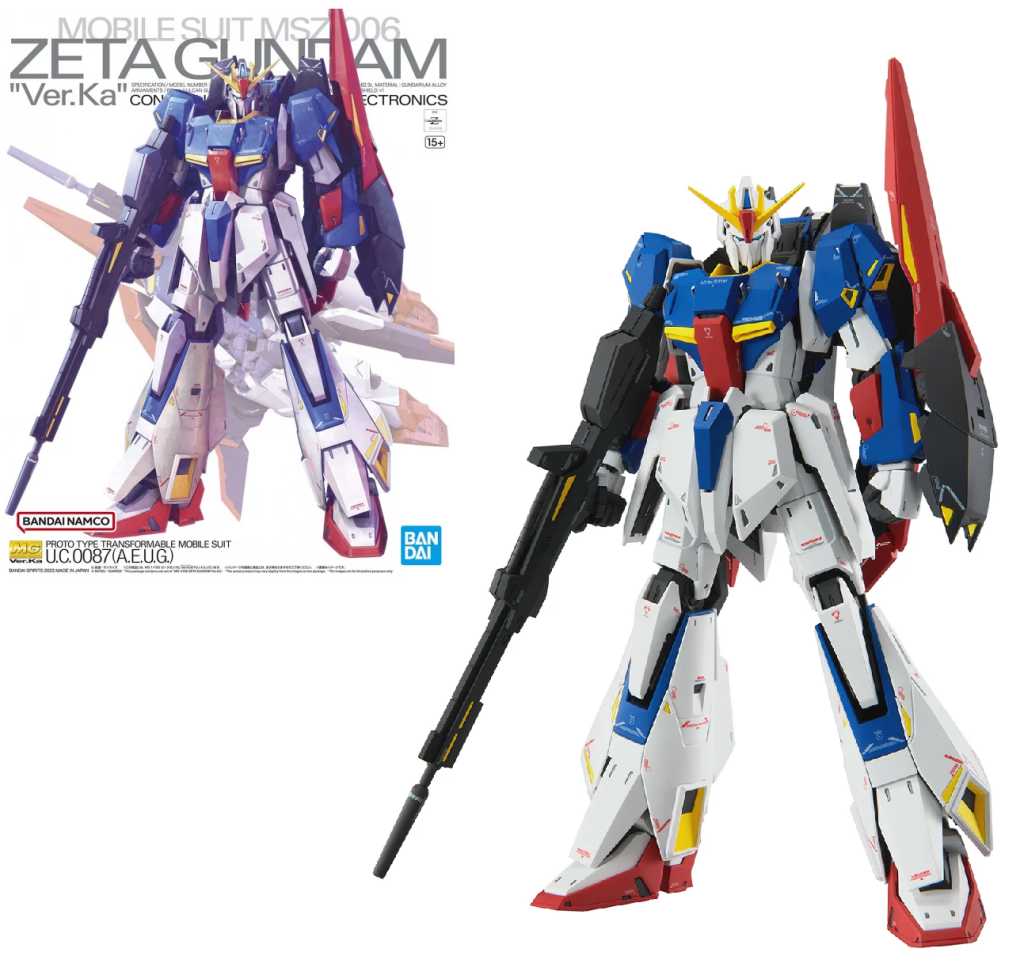 Maquette Bandai Gundam MG 1/100 Zeta Gundam Ver.Ka (214997)