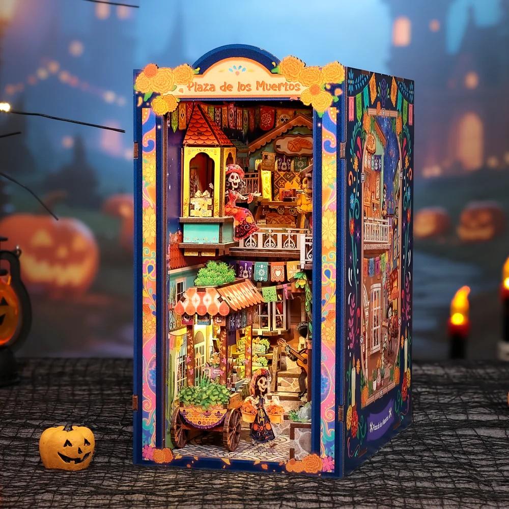 Book nook Cutebee Plaza de los Muertos, 350 pièces, éclairage LED (255503)
